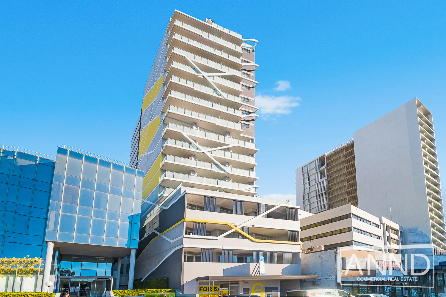 Residential property in Burwood — One-Bedroom Apartment with Study and District Views